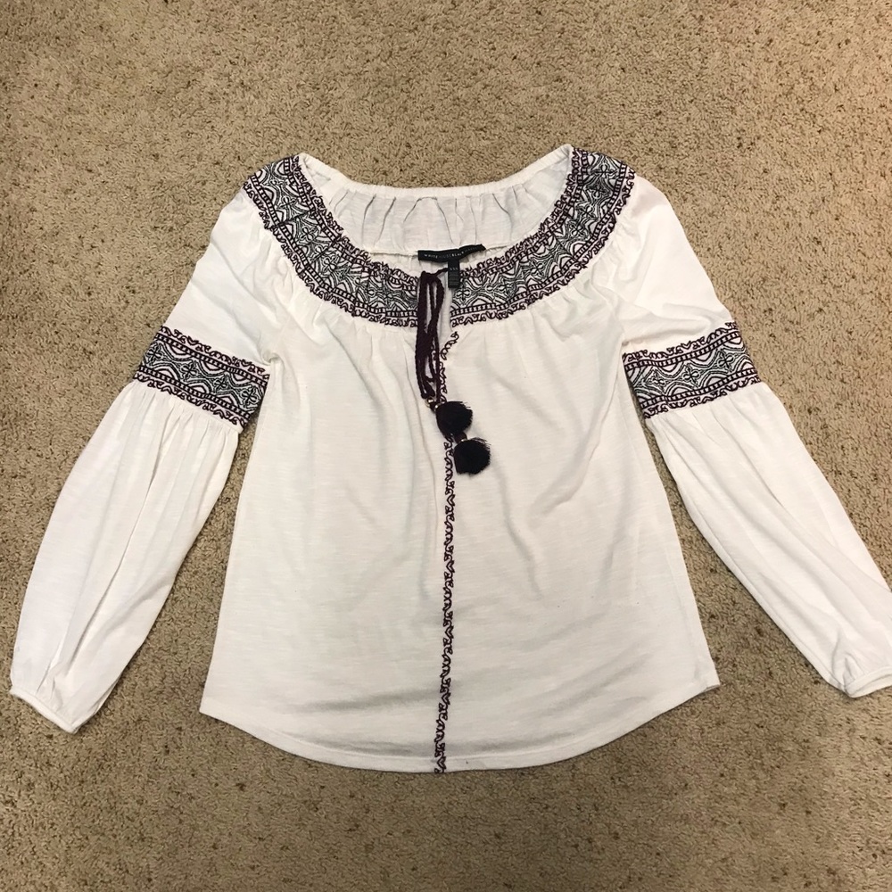 WHBM long sleeve top